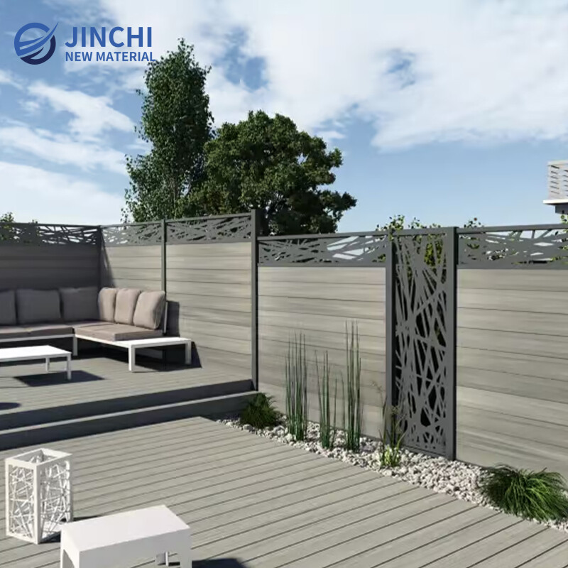 Oak Co-extruded WPC Fence