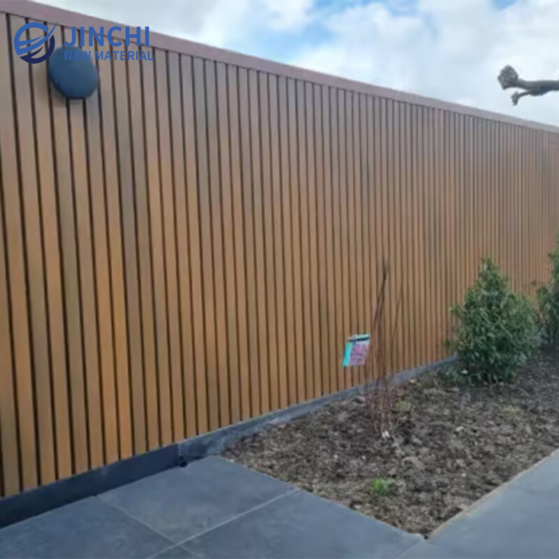 Beige Waterproof WPC Wall Panels