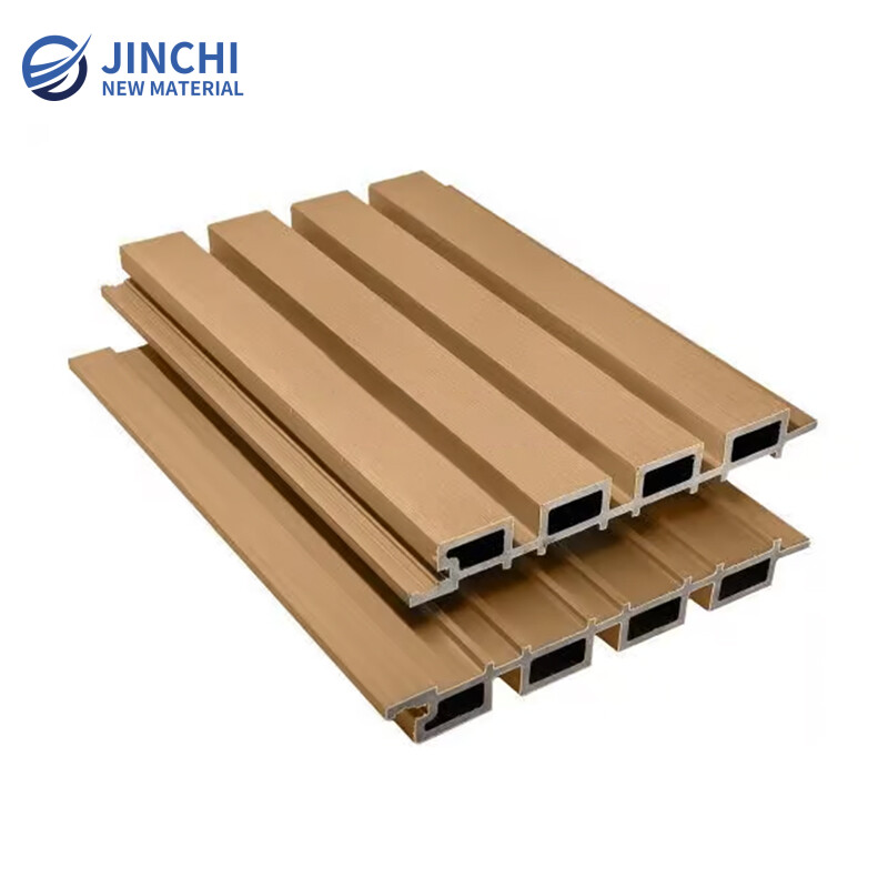 Beige Waterproof WPC Wall Panels
