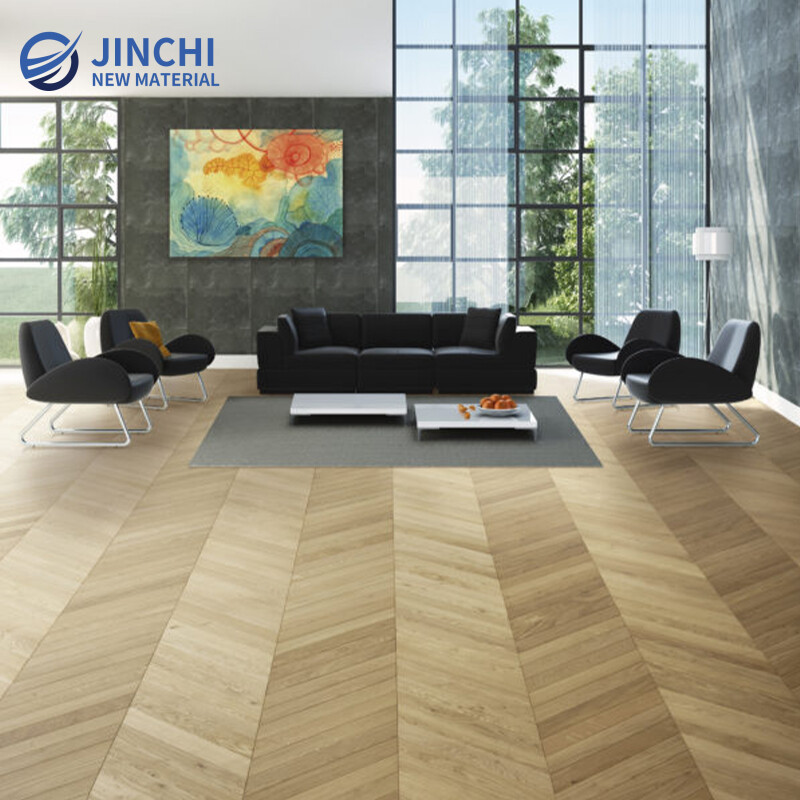 Herringbone Solid Natural Oak Brushed Original