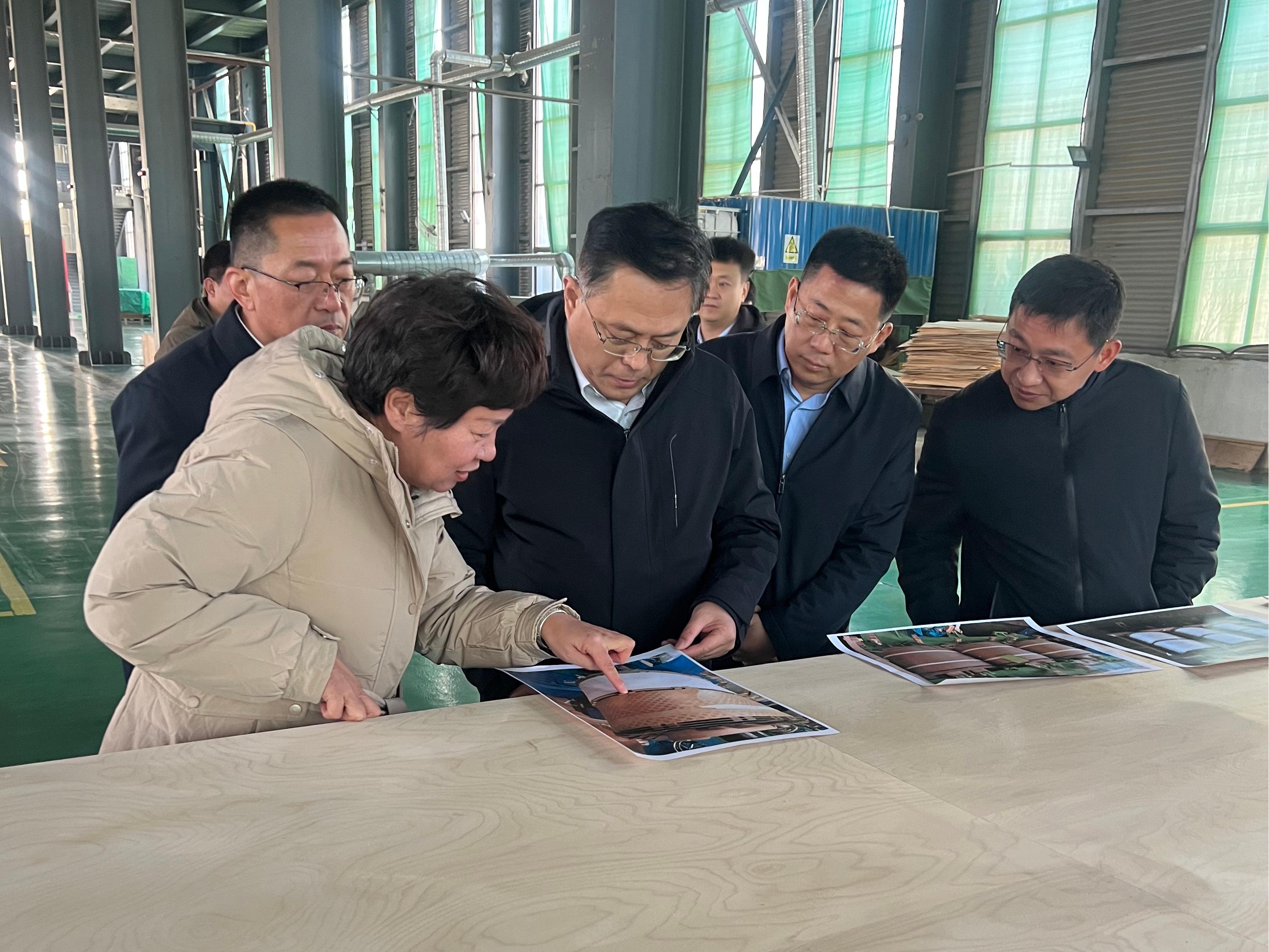 Gaotang County Party Secretary visited Rongchun Factory