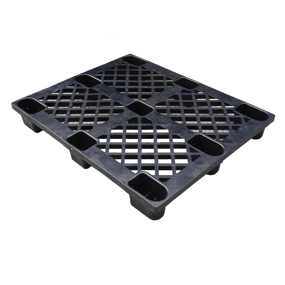 Durable Euro Heavy Duty Plastic Pallet Recycled HDPE Cheap One Way Export Nestable Plastic Pallet