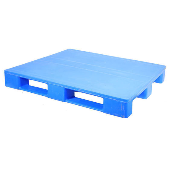 Recyclable European-style reinforced ventilated heavy-duty floor plastic pallet, 100 x 1200 x 150 mm, large, with 8 steel pipes Pallet Series