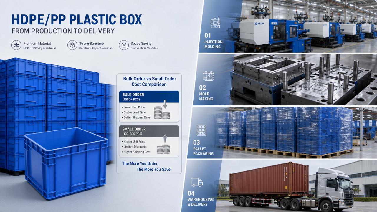 Plastic Box Price and MOQ: Why Small Batches Cost More