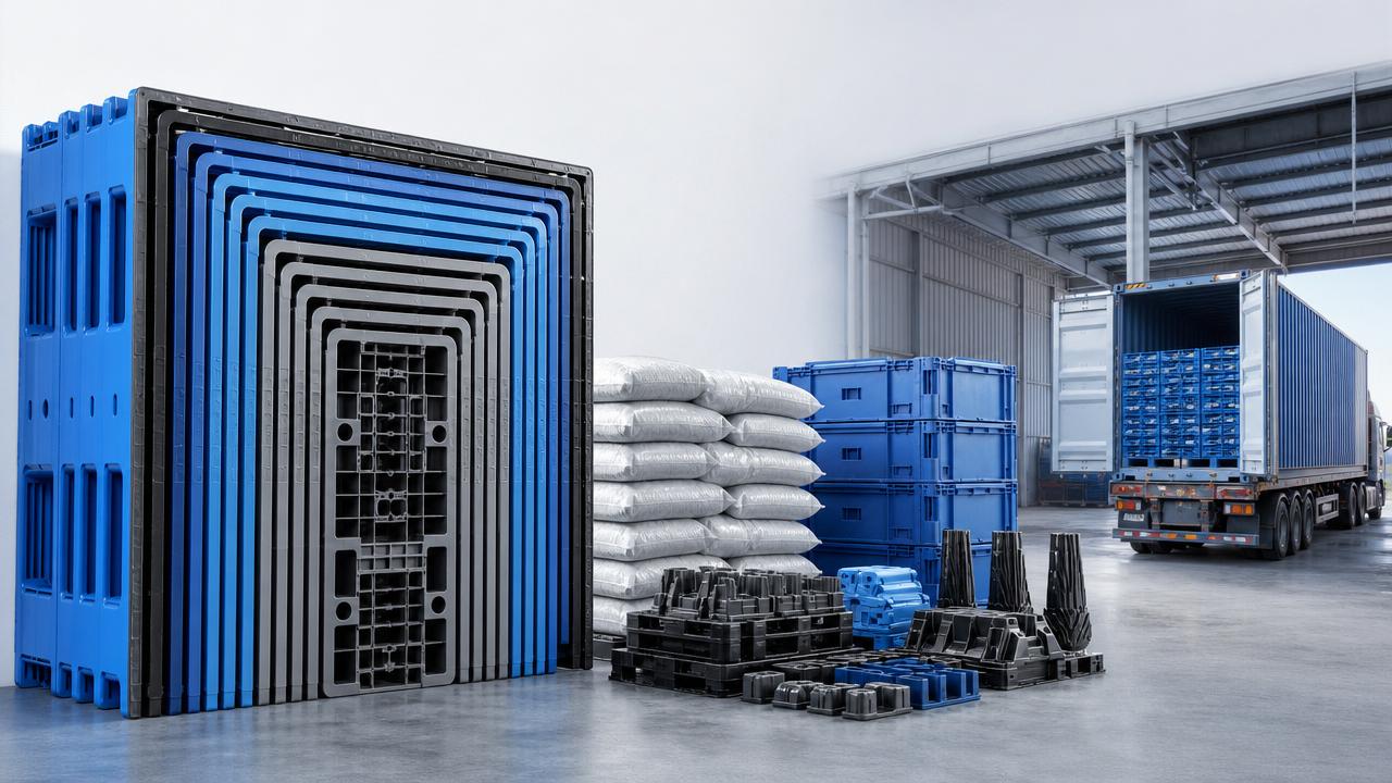 Nestable Large Pallet Cost Benefits Beyond Floor Space Nestable Large Pallet Cost Benefits Beyond Floor Space