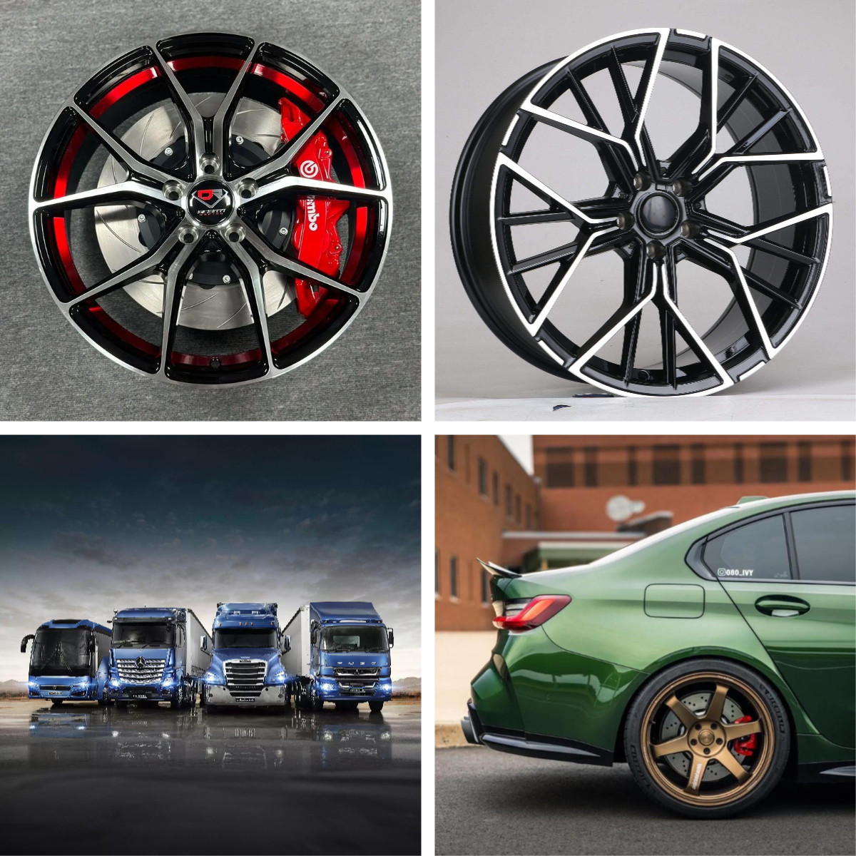 汽车轮毂：汽车