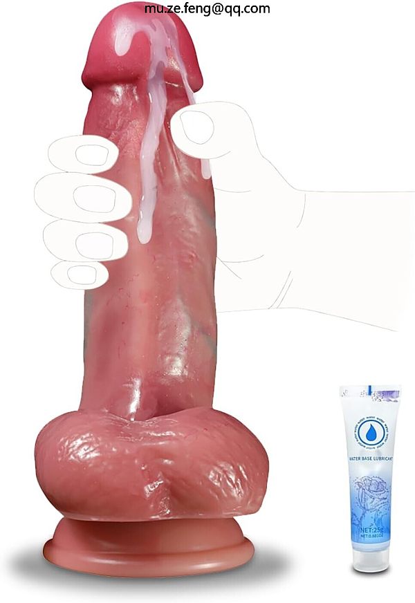  Silicone Dildo with Strong Suction Cup