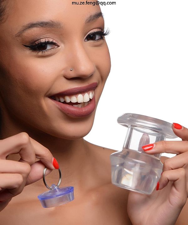 2 Master Series Ass Bung Clear Hollow Anal Dilator 3.5