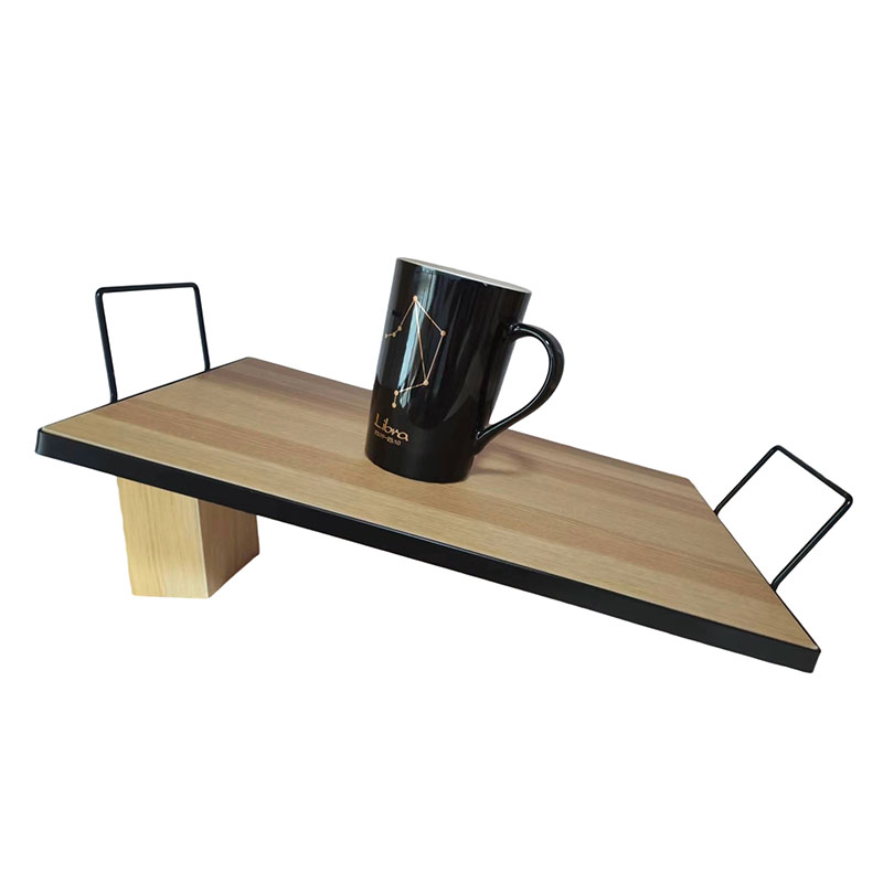 Non-slip tray， Coffee Table Tray ，Wood Serving Tray with Handles