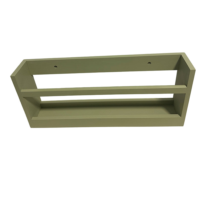 Rustic Wood Floating Shelves Set of 2, Wood Wall Storage Shelves for Farmhouse Bathroom Decor, Kitchen Spice Rack, or Book Shelf Organizer for Baby Nursery Decor