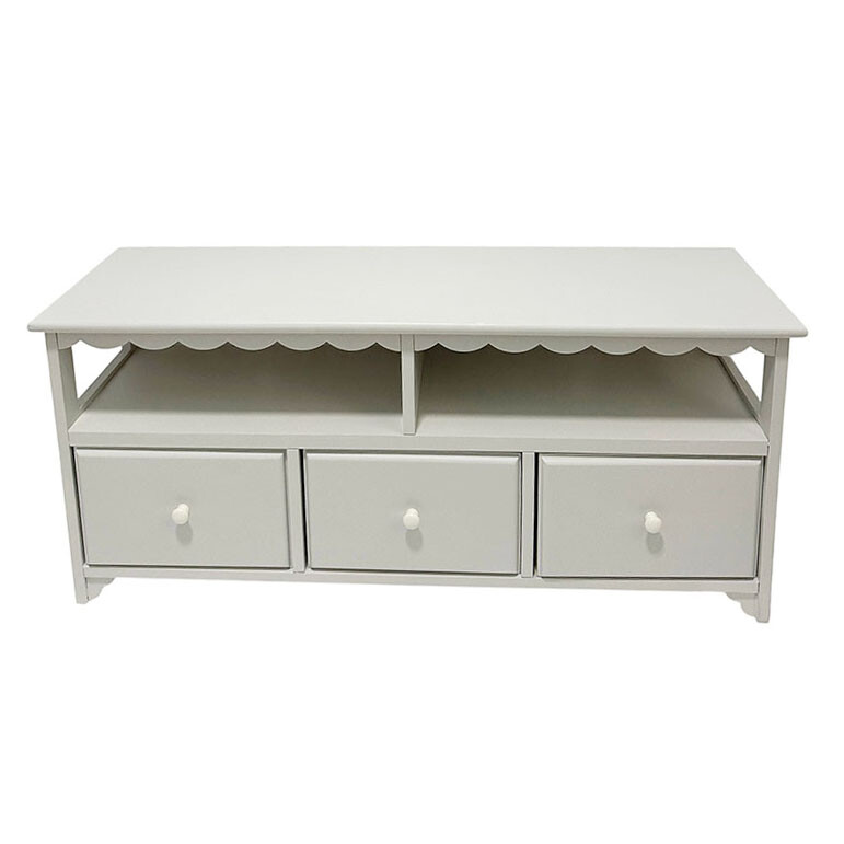 Wooden drawer TV side cabinet, three drawer cabinet, storage cabinet, storage cabinet