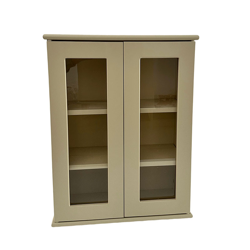 Double door cabinet，Wooden Storage Cabinet with Double Doors for Home Sturdy Material with Smooth Finish Practical Storage