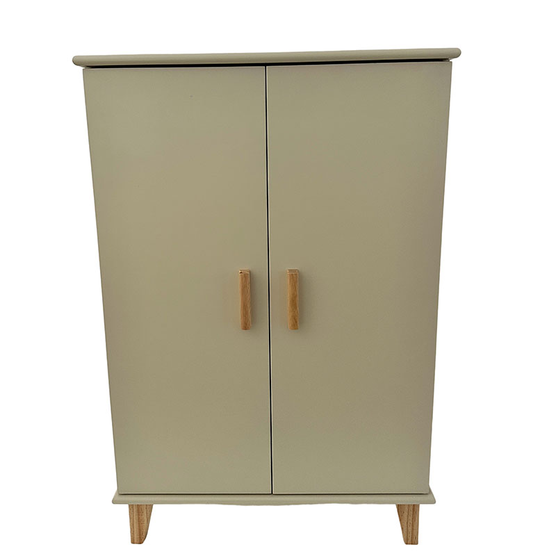 Solid wood dining cabinet, narrow storage cabinet, solid wood storage cabinet