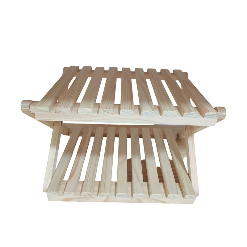 Double-layer storage rack，Folding Rack