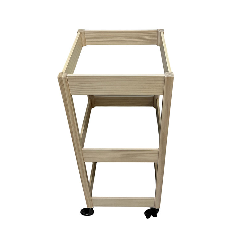 Three layer movable storage rack,Storage rack, kitchen handcart, kitchen storage rack, snack cart, wheeled mobile storage rack