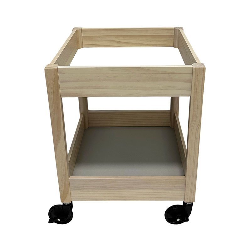 2 layer movable storage rack,Storage rack, kitchen handcart, kitchen storage rack, snack cart, wheeled mobile storage rack