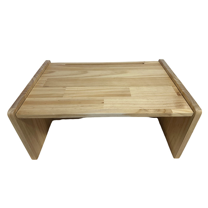 wooden desk Made of selected solid wood, pretty look and durable.space saving  Without installation