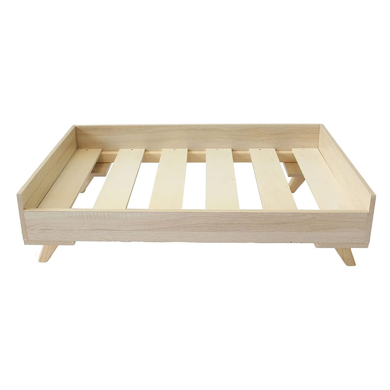 Midlee Raised Wooden Dog Bed Frame