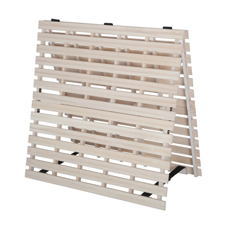Natural Paulownia Folding Bed Frame