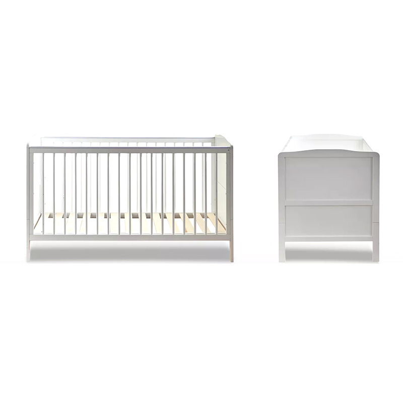 Convertible Cot - 70x140 cm white color