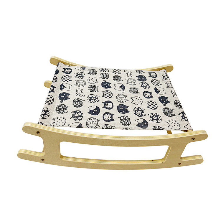 Wooden pet rocking chair bed/Swing bed