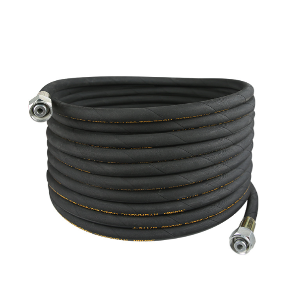 High pressure polyvinyl chloride sewer hose for car washing machine, black toilet unclogging pipe, odor unclogging sewer - rubber nitrile, EPDM rubber, styrene butadiene rubber customized cutting