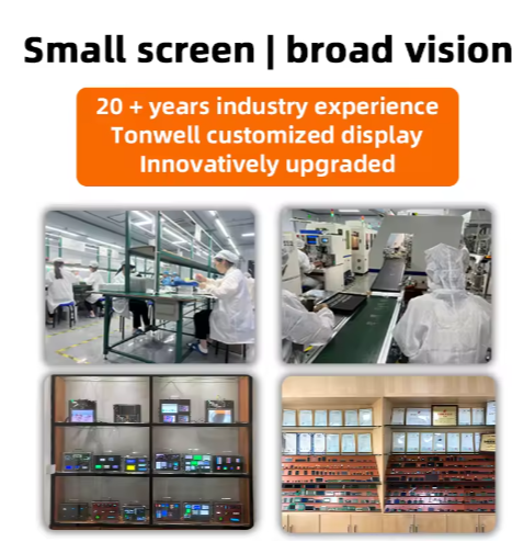 0.91-inch 12832 organic light-emitting diode (OLED) liquid crystal multi-color graphic display panel, yellow/blue OLED display