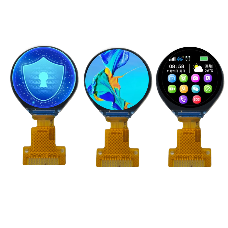 0.71 inch round tft lcd display module