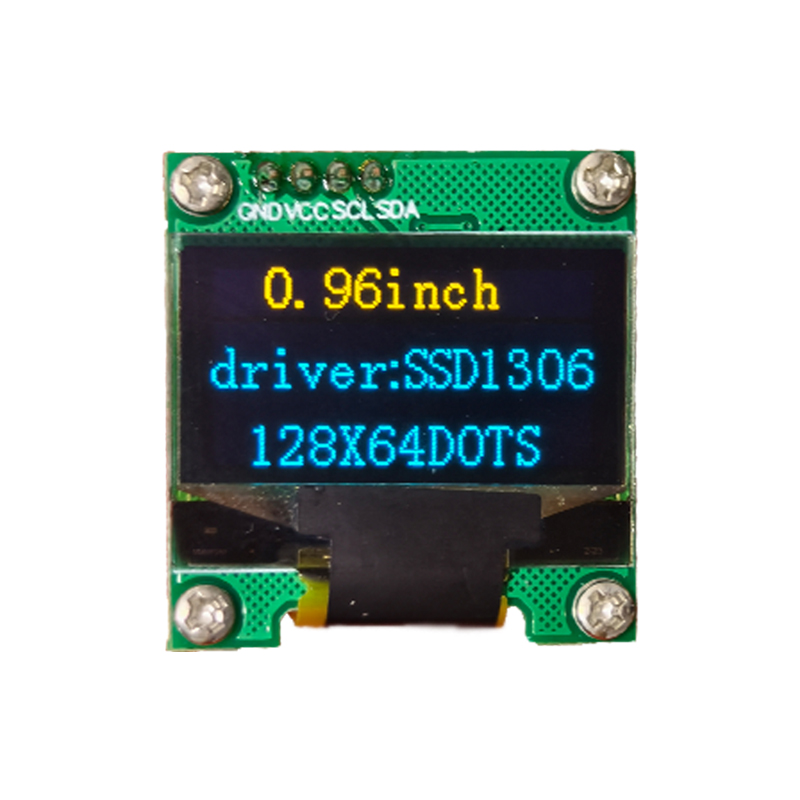 0.96 inch blue&yellow color oled module