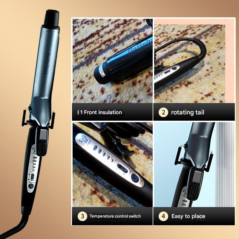 Cross-border long-lasting curling iron negative ion big wave perm artifact easy styling home curling iron