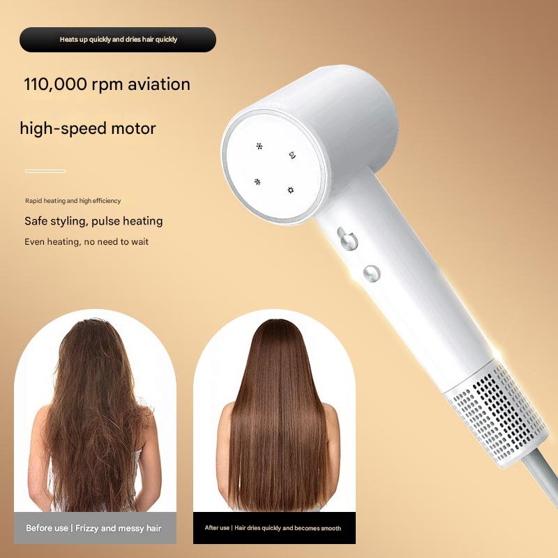 High-speed hair dryer with high power and high wind force, student style, dormitory, home use, low noise, hair care, quick-drying and constant temperature hair dryer