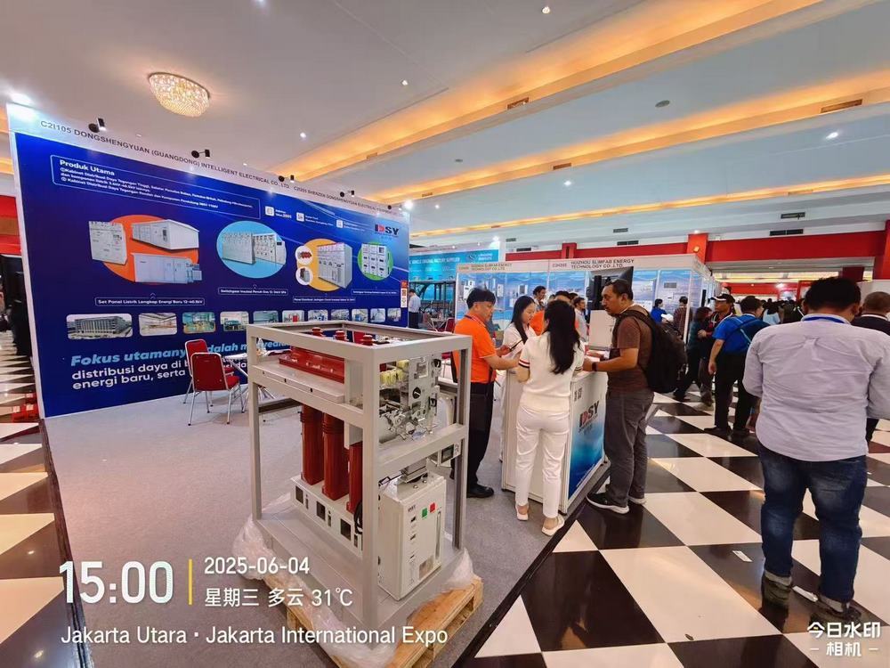 Dongshengyuan Electric made its debut at the Southeast Asia Power Exhibition, showcasing its core distribution products and deepening its regional strategic layout
