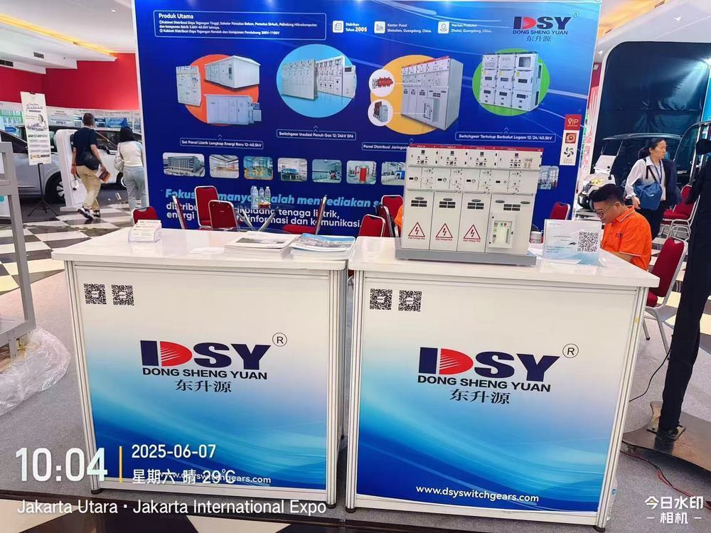 Dongshengyuan Electric made its debut at the Southeast Asia Power Exhibition, showcasing its core distribution products and deepening its regional strategic layout