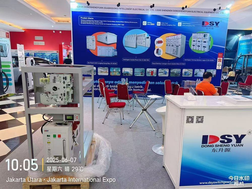 Dongshengyuan Electric made its debut at the Southeast Asia Power Exhibition, showcasing its core distribution products and deepening its regional strategic layout