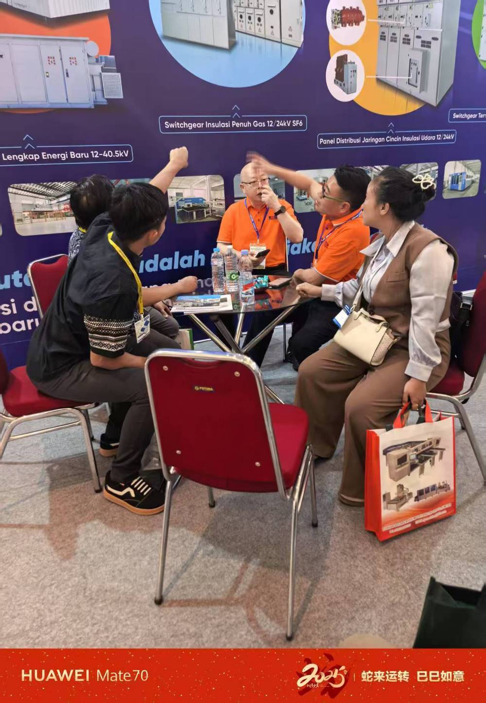 Dongshengyuan Electric made its debut at the Southeast Asia Power Exhibition, showcasing its core distribution products and deepening its regional strategic layout