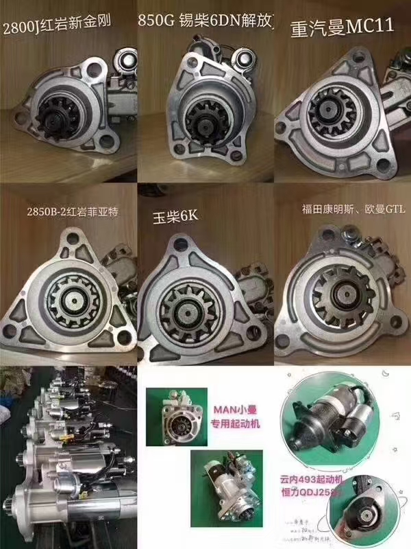 Starting motor