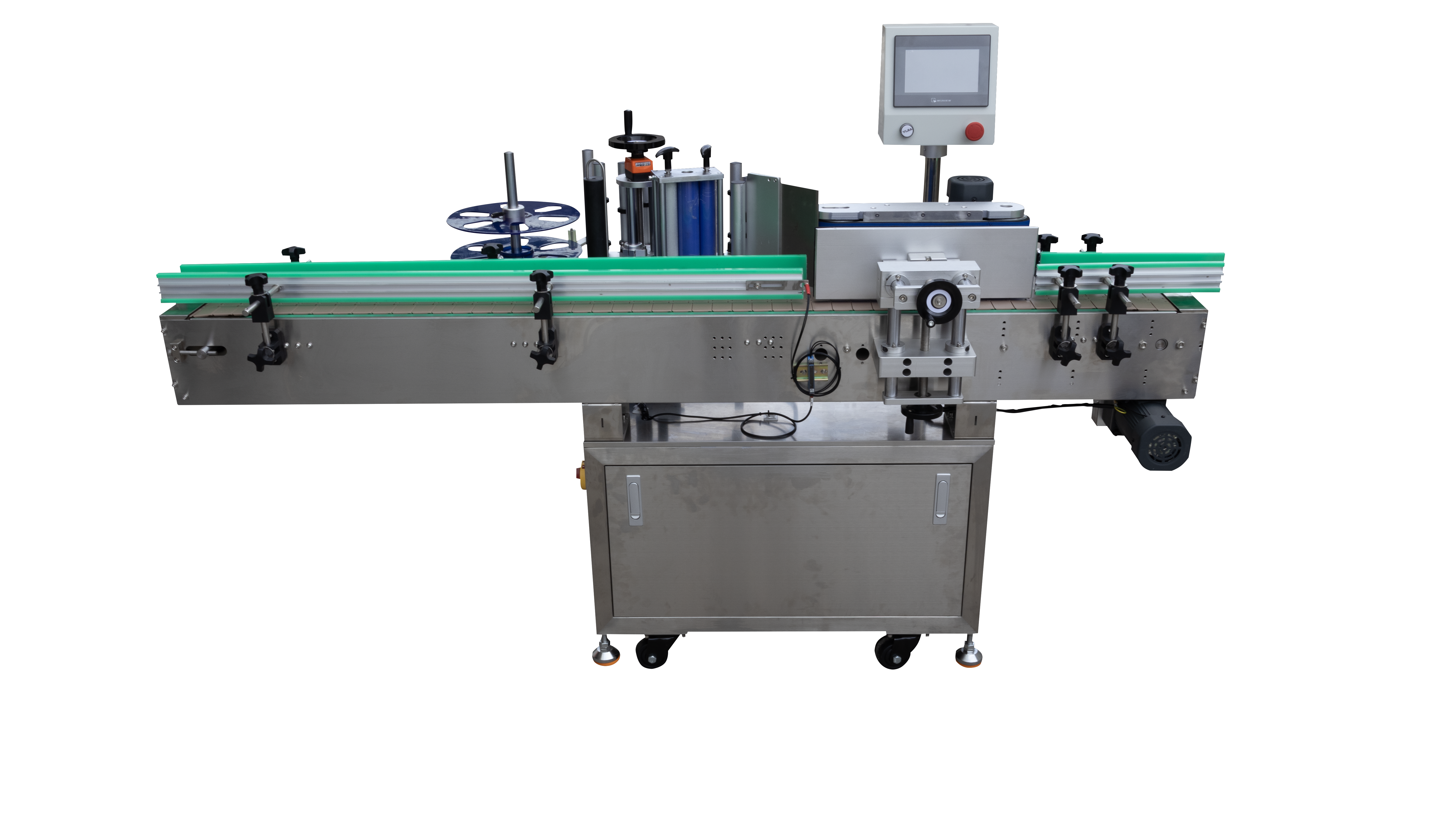 Rolling round bottle labeling machine /KW-310