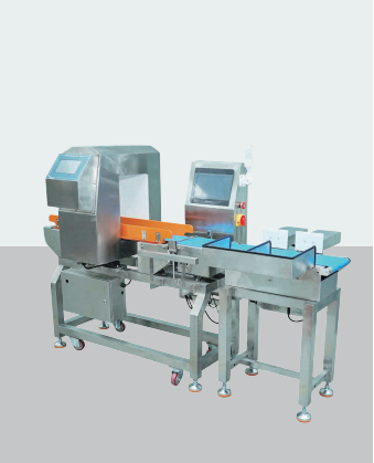 Integrated metal inspection and re-inspection