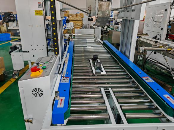 Fully automatic lid folding and sealing machine KW-ZZG50