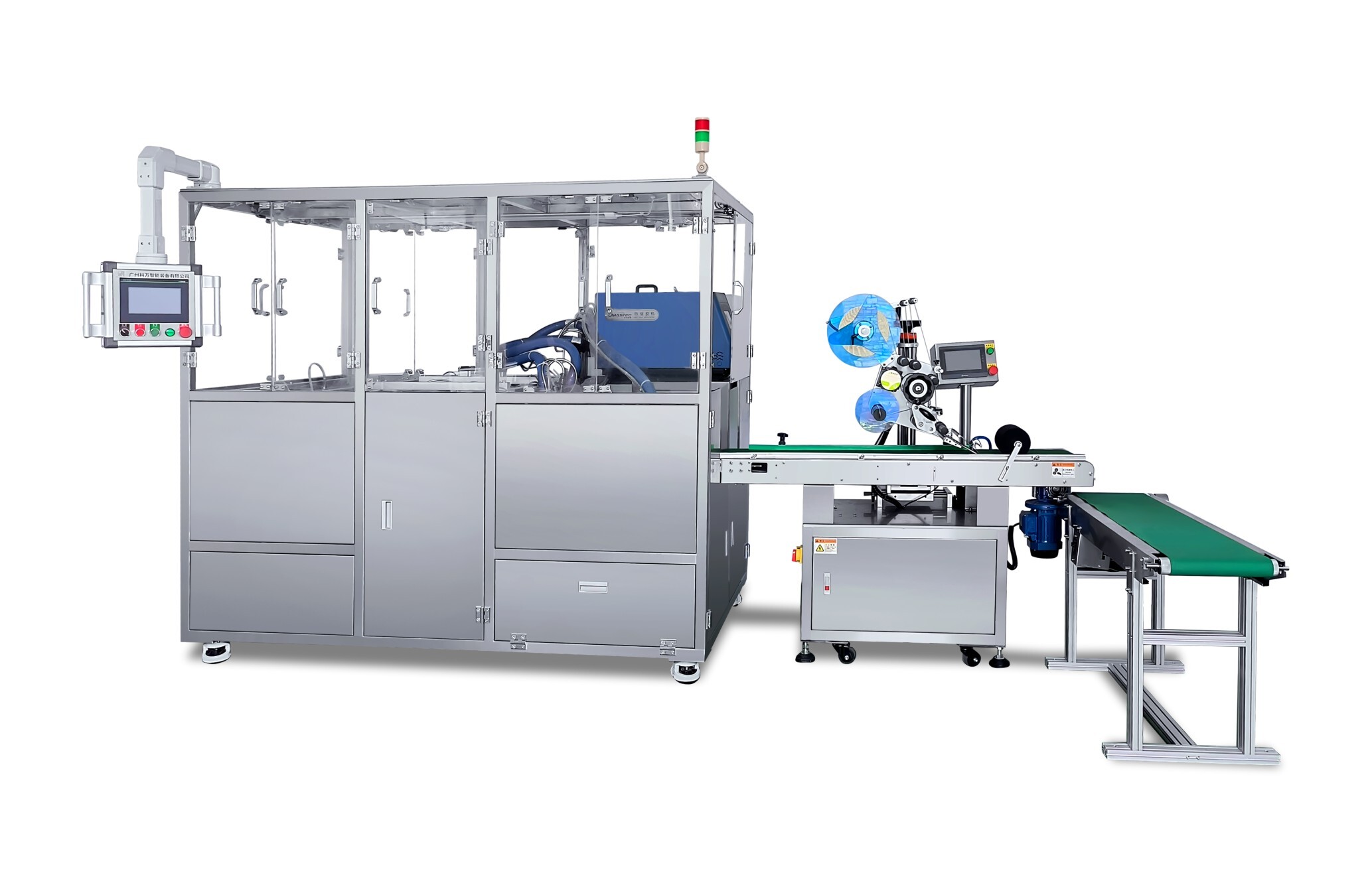 Envelope wrapping machine