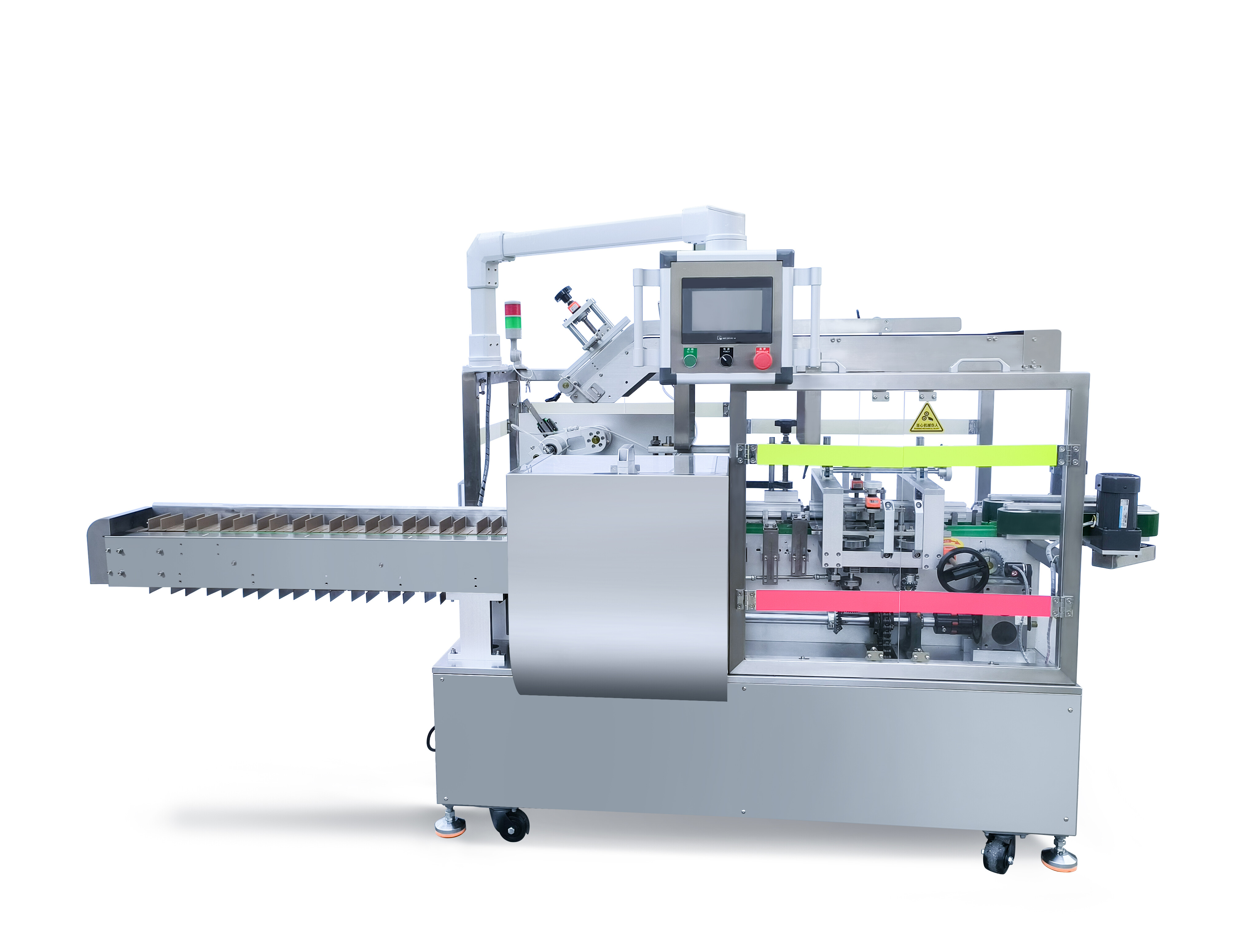 Small Box Labeling, Sorting and Cartoning Machine