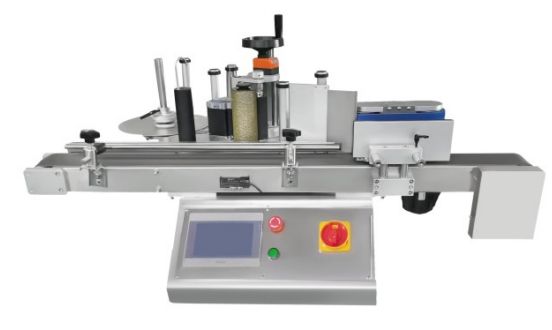 Desktop Vertical Rub-Roll Round Bottle Labeling Machine