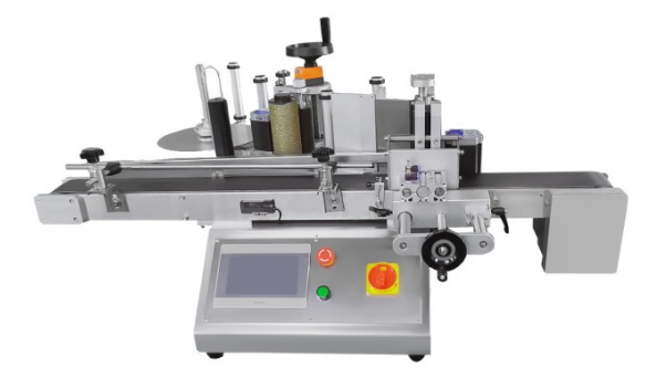 Desktop Vertical Positioning Round Bottle Labeling Machine