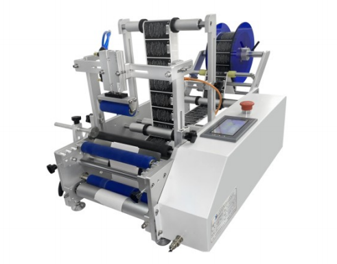 Semi-automatic Round Bottle Labeling Machine