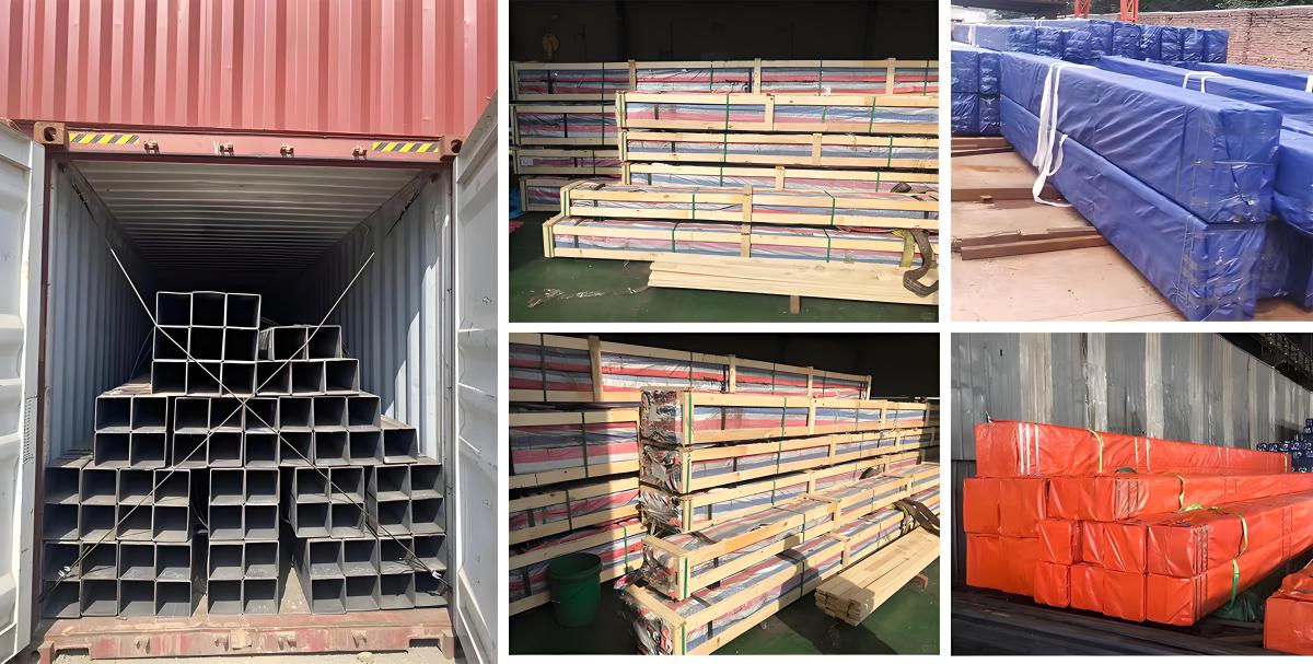 碳钢方管包装图