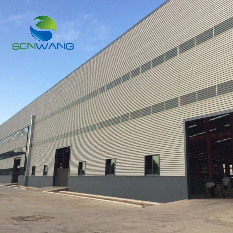 Industrial Durable Large Span Steel Structure Warehouse Building
