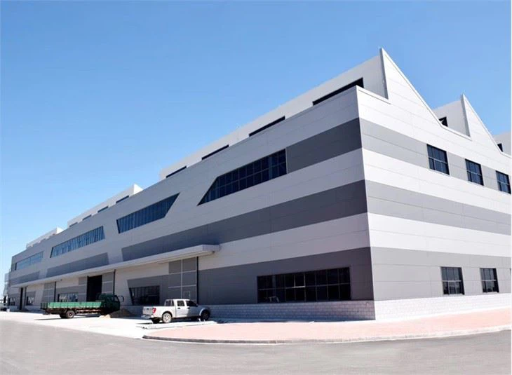 Prefabricated Industrial Steel Workshop