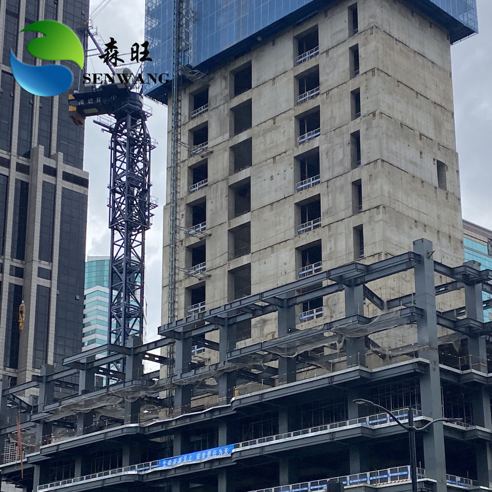 Modern High-Rise Construction Hotel Office Commercial Space Prefabricated Light Steel Structure Industrial Containers