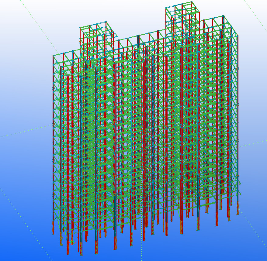 Modern High-Rise Construction Hotel Office Commercial Space Prefabricated Light Steel Structure Industrial Containers