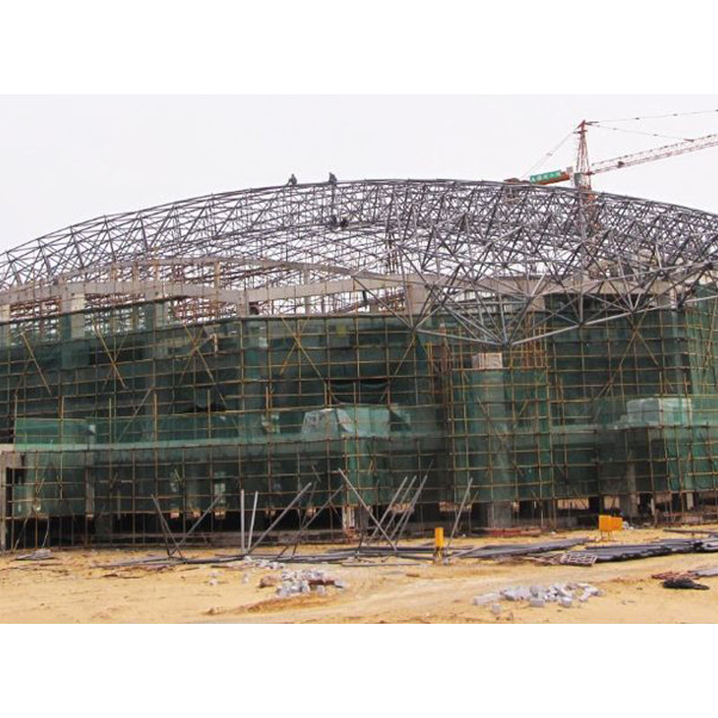 Modern Wide Span Prefab Metal Building Kit Industrial Steel Structure for School Home Office Carport Indoor Gymnasium Workshop